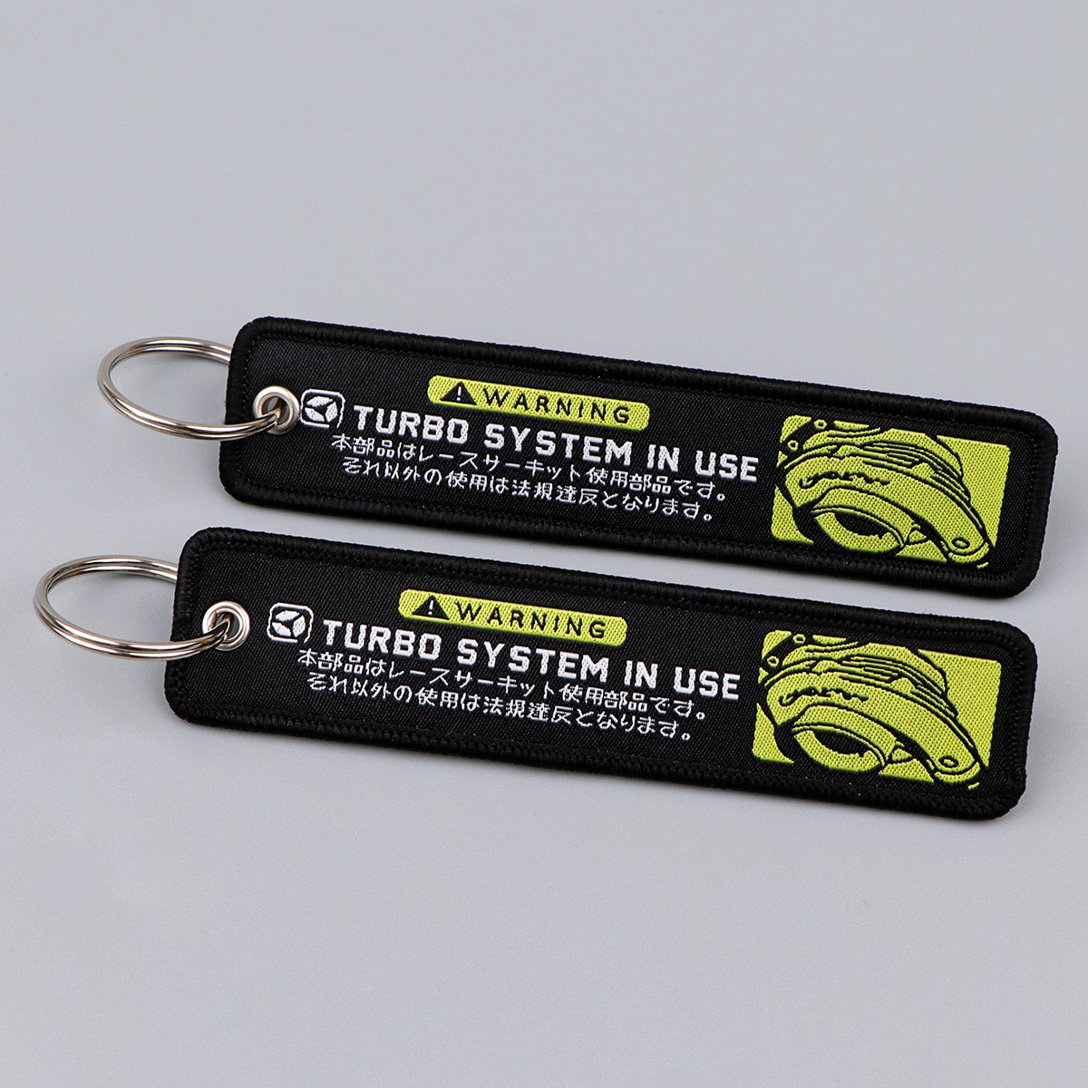 Embroidery Quote - Waarschuwingscitaten Borduren Sleutelhangers Tekst Sleutelhanger Voor