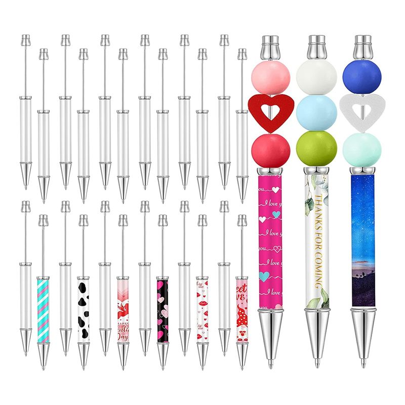 Transfer Pen Ink - Sublimatie kralenbalpennen Metallic zwarte inktpennen DIY