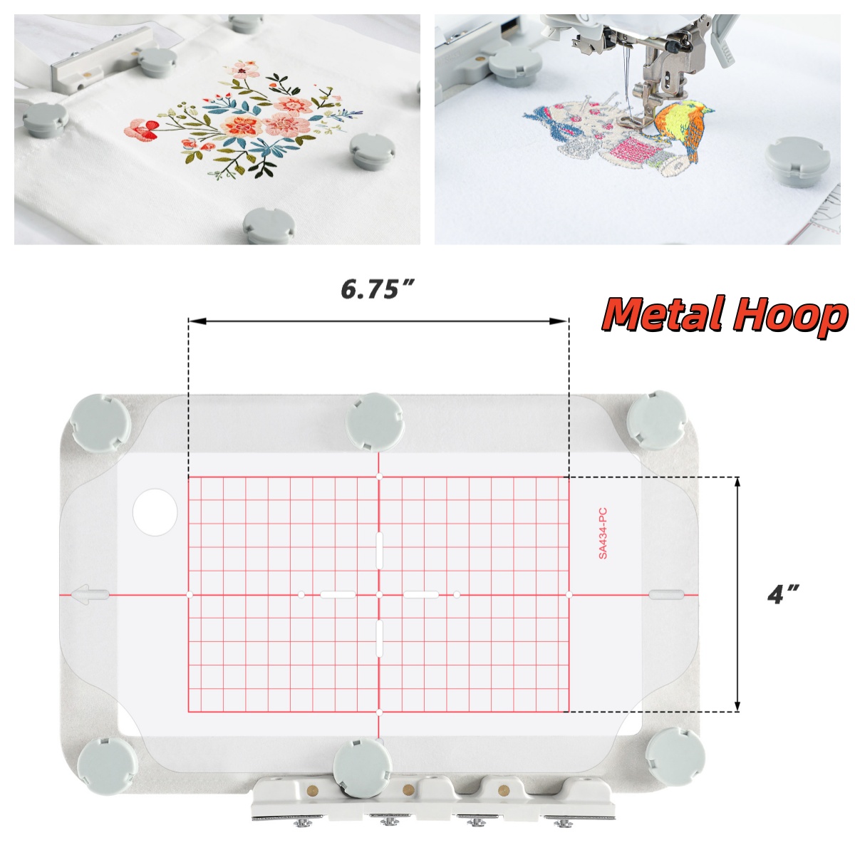 Embroidery Generator - Magnetische borduurring Metalen magnetische ring voor