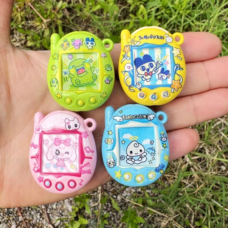 Embroidery Art Painting - Tamagotchi dubbelzijdig bedrukte kralen DIY materialen,