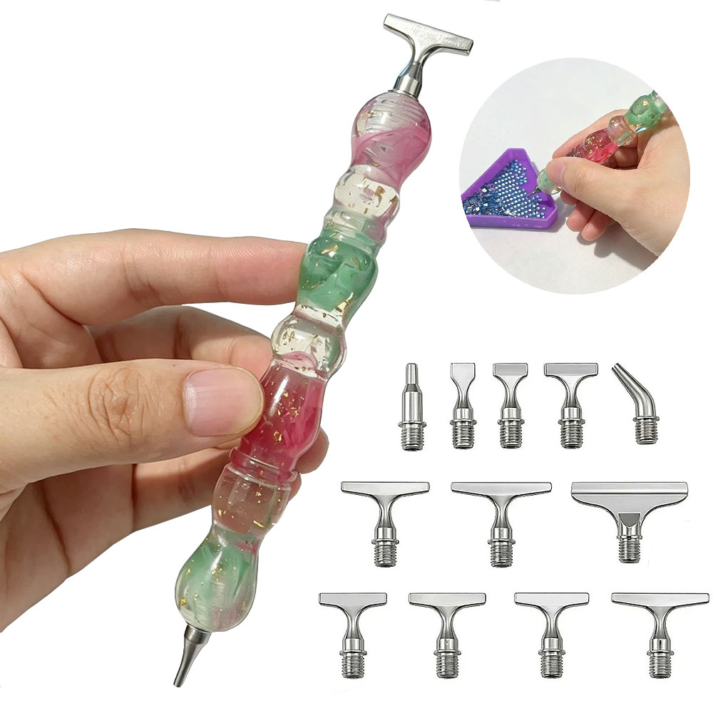 Embroidery Computer - Nieuwe zomerse koelte diamant schilderpen metalen