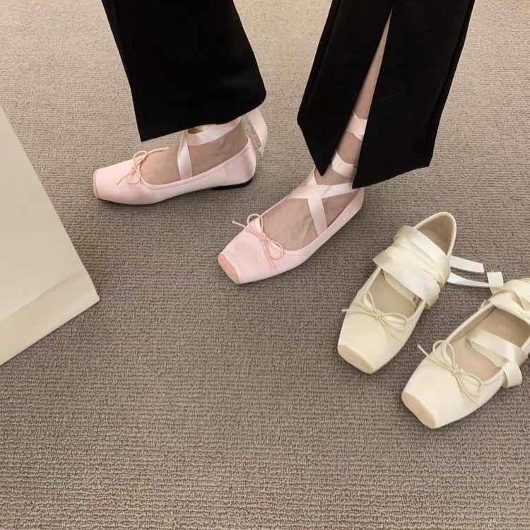 Vrouwen Flats Boog Marie Janes - Embroidery Design Free recensie en prijs