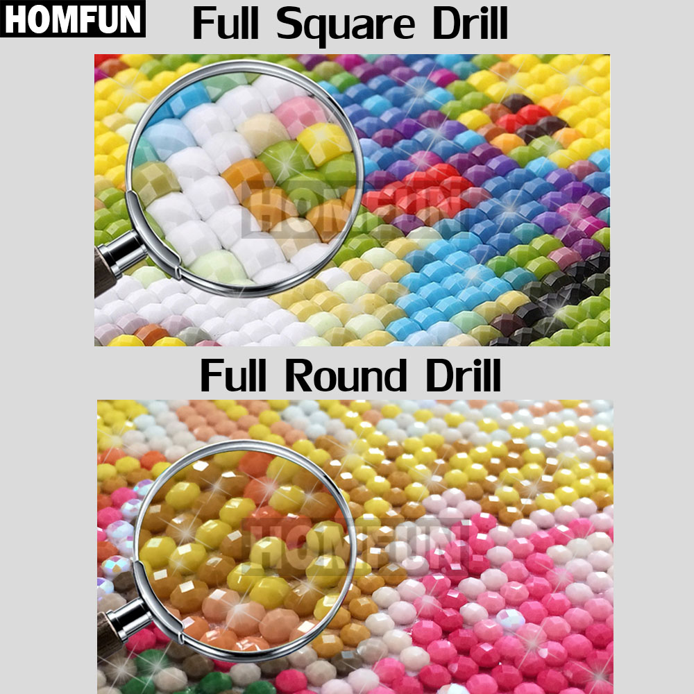 HOMFUN 5D DIY Diamant Schilder - Embroidery Yellow Flower recensie en prijs