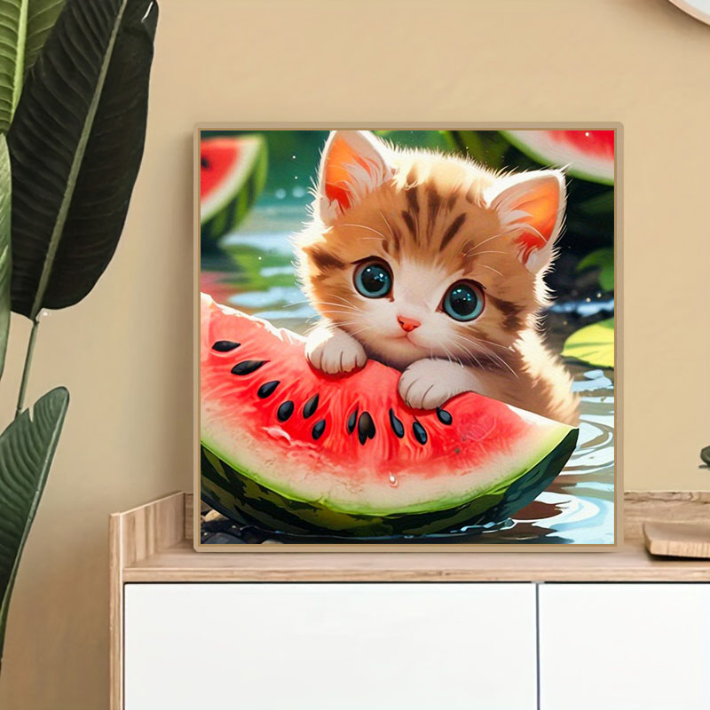 Cat 5D diamantschilderset - vo - Embroidery Wall Art recensie en prijs