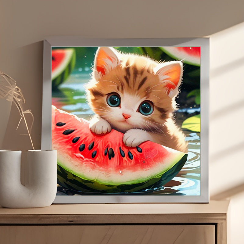 Cat 5D diamantschilderset - vo - Embroidery Wall Art recensie en prijs