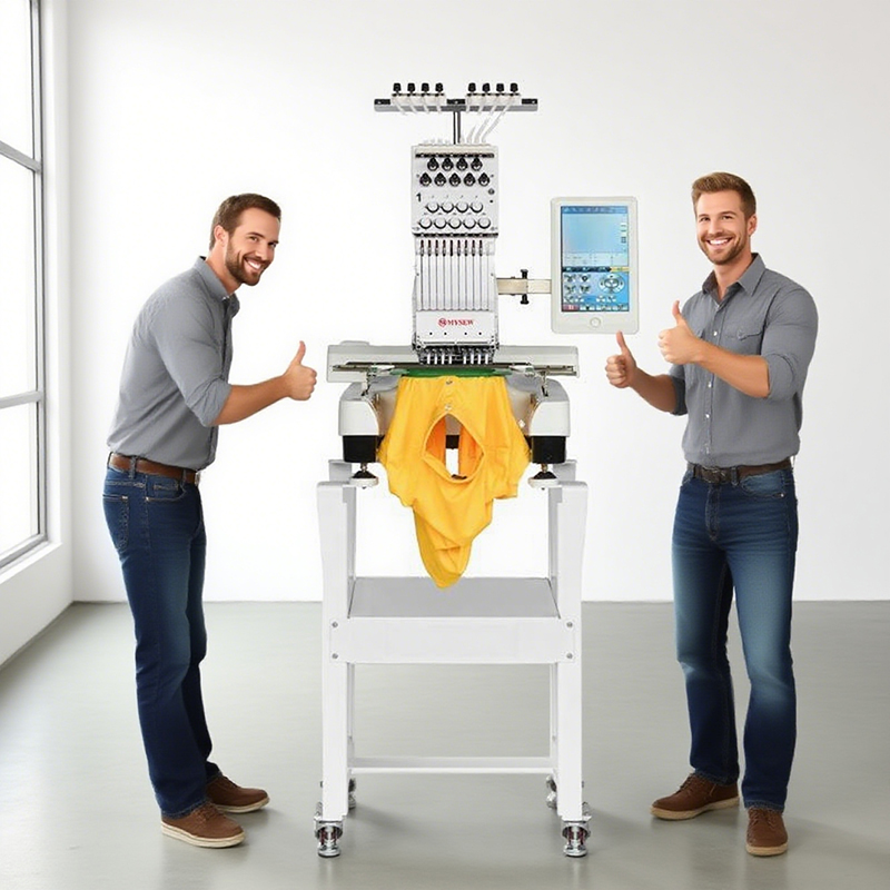 MYSEW MFS800 Enkelkop 9-naalds - Embroidery Computer recensie en prijs