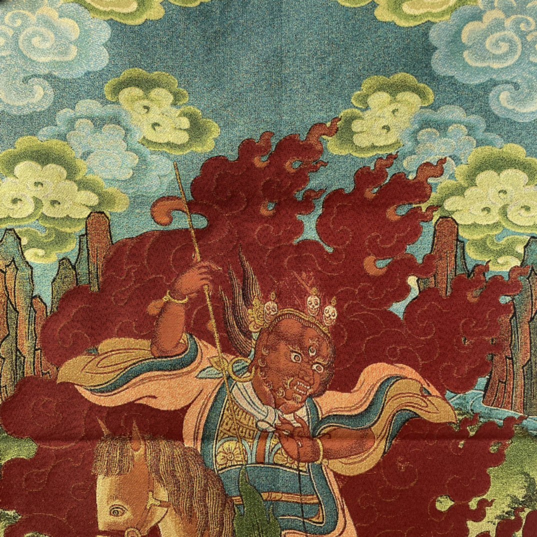 35' oude Nepalese tempels zijd - Embroidery Horse recensie en prijs