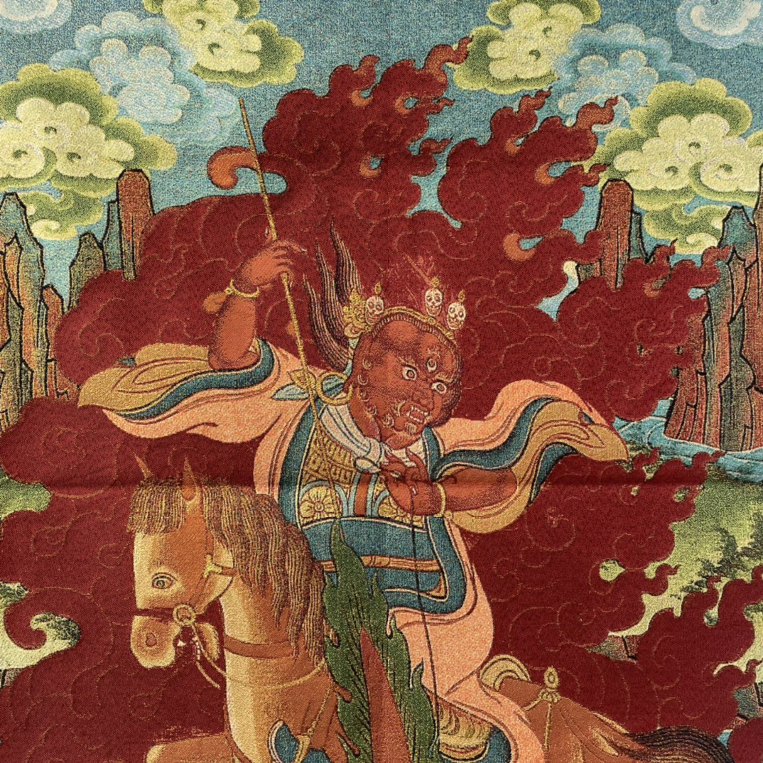 35' oude Nepalese tempels zijd - Embroidery Horse recensie en prijs