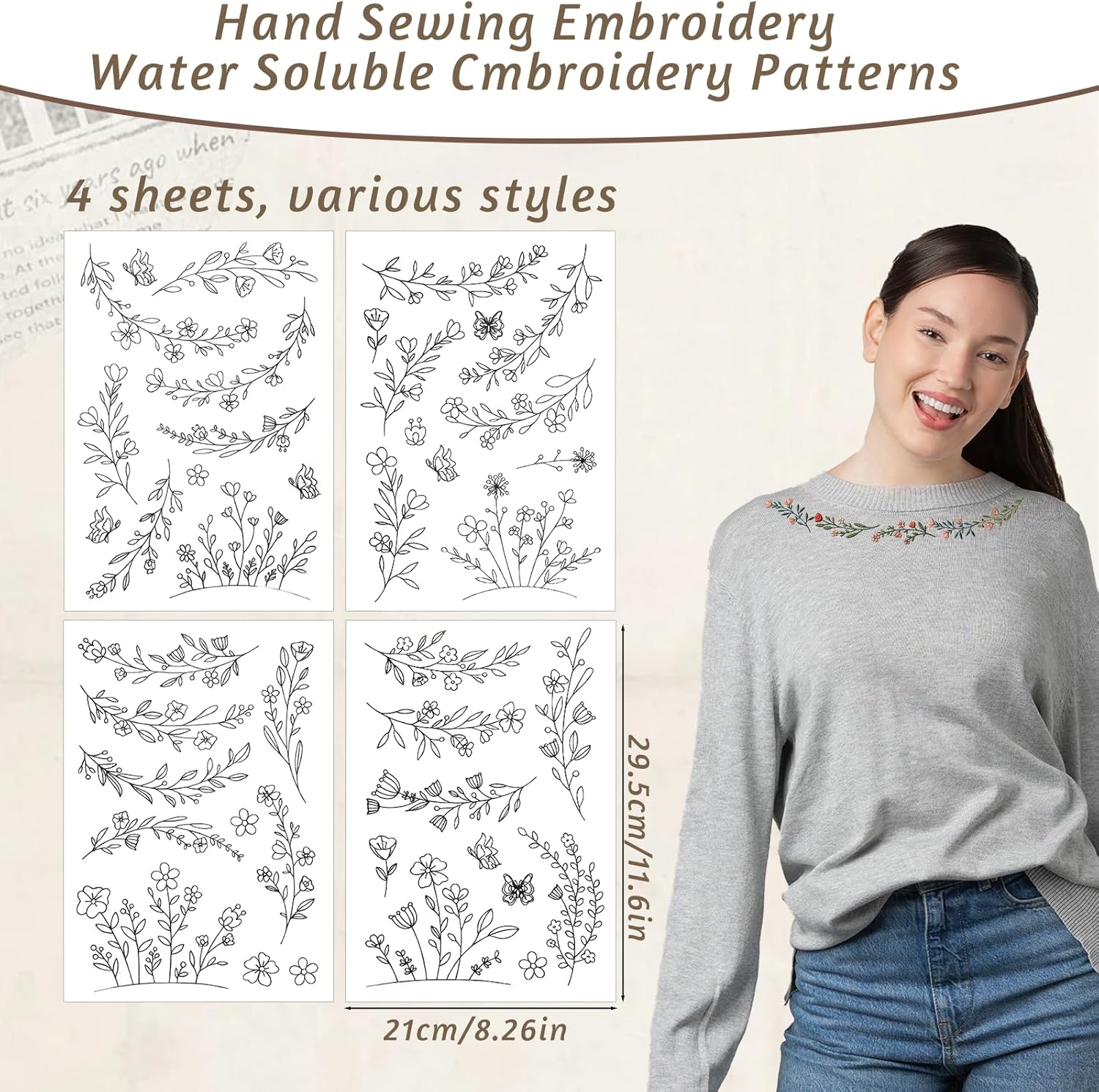 Stick & Stitch Wateroplosbaar  - Embroidery Web recensie en prijs