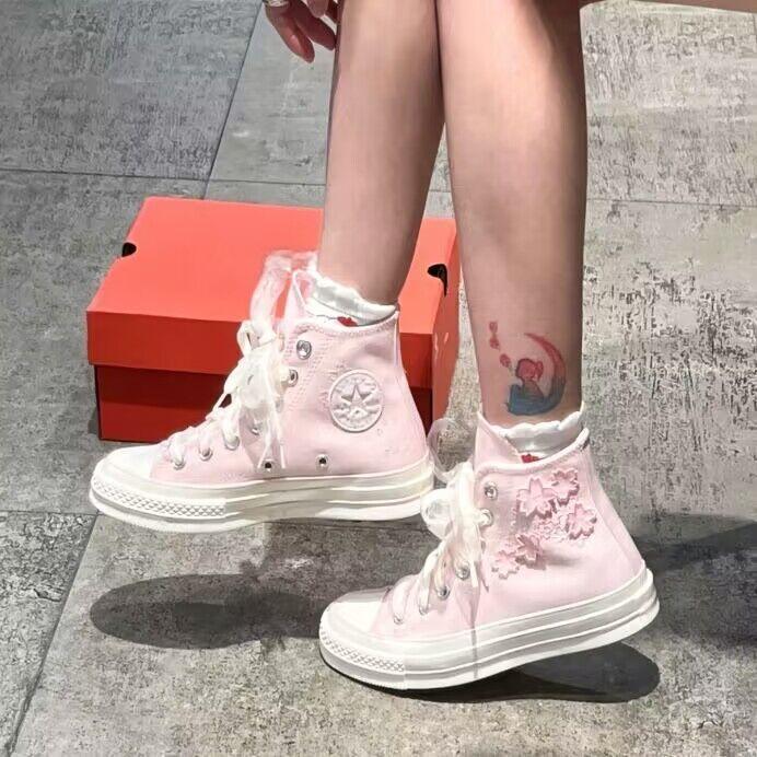 Dames canvas sneakers met bord - Embroidery Design Free recensie en prijs