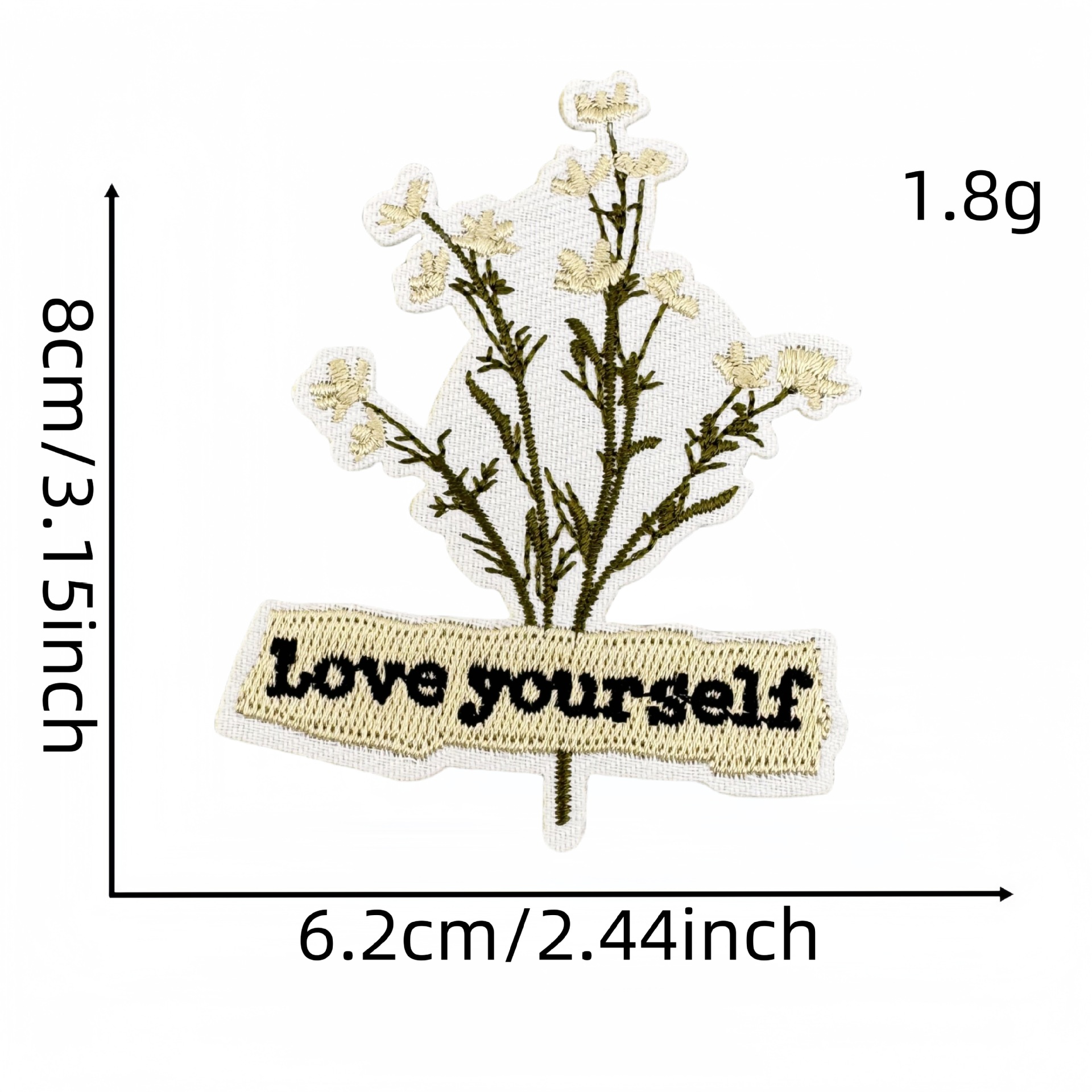 10 stks Beige Geel Crest Patch - Embroidery Yellow Flower recensie en prijs