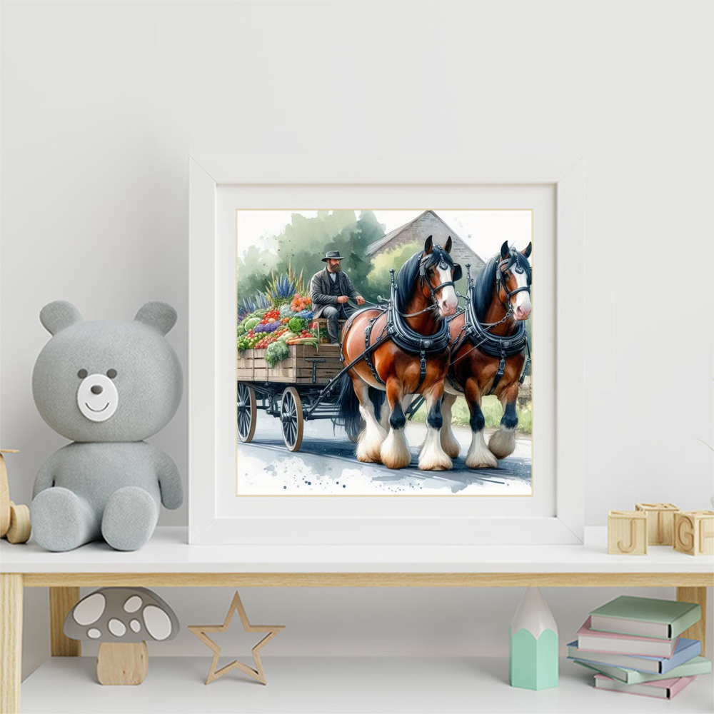 Momoart Paard Diamant Borduren - Embroidery Horse recensie en prijs