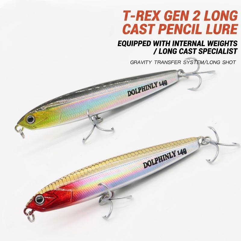 Long Cast Zinkende Pencil Lure - Transfer Pen Ink recensie en prijs