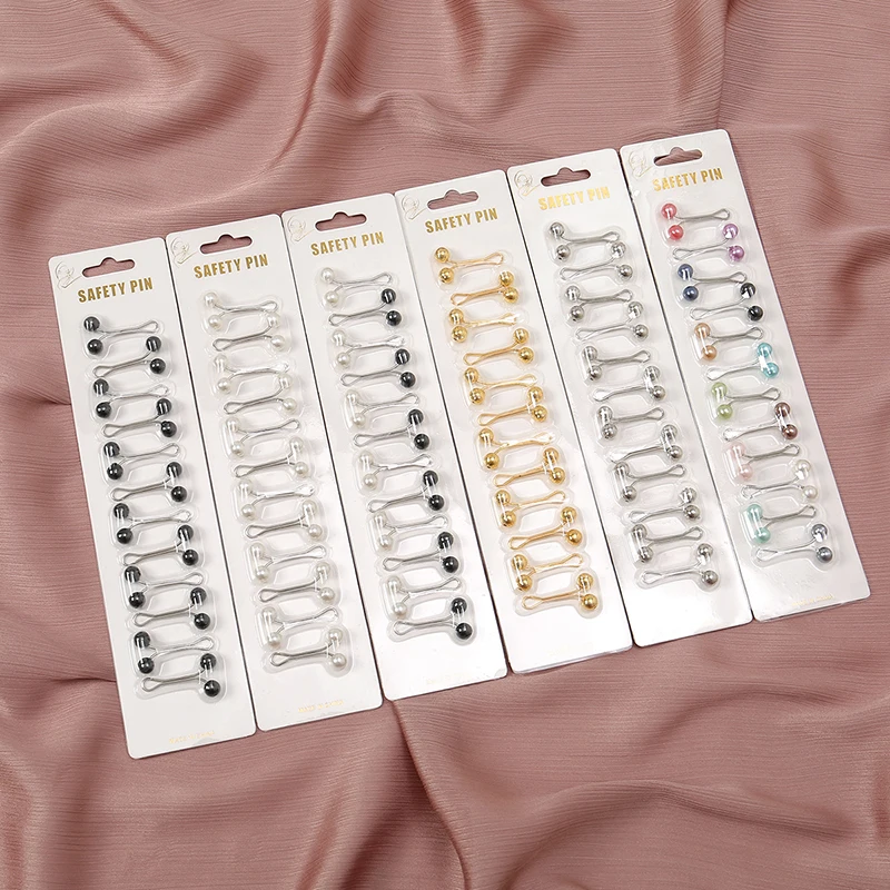 12 stks/zak Moslim Hijab Pins  - Embroidery Hijab recensie en prijs