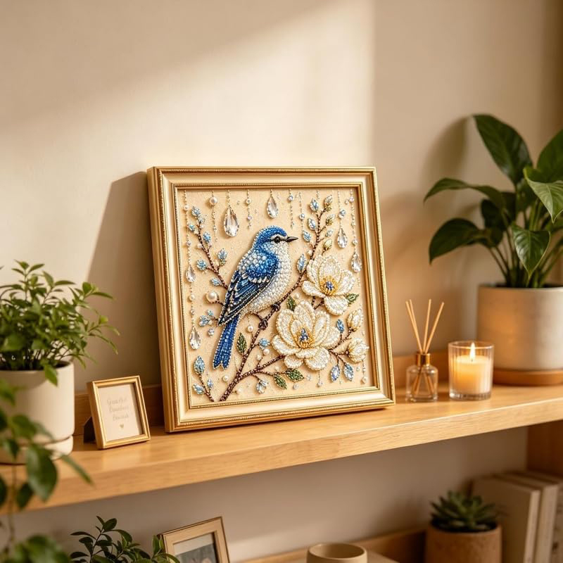 Vogel Parel Kunst DIY Kit Kard - Embroidery Beads recensie en prijs