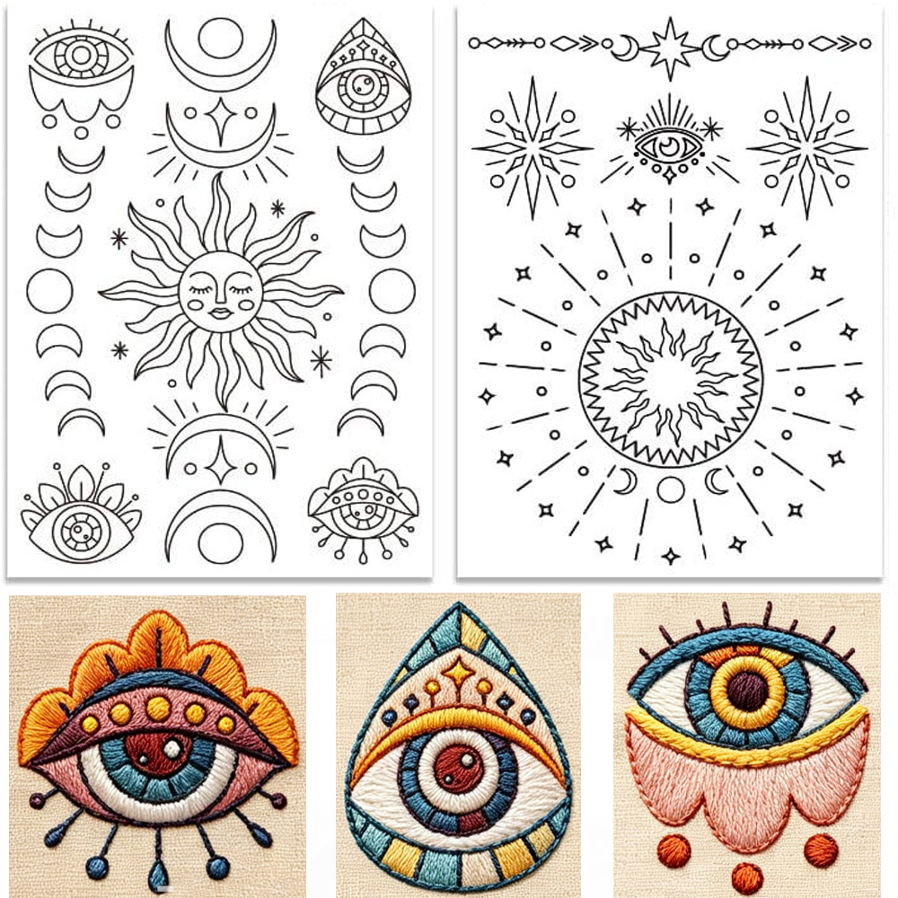 Stick And Stitch Mystieke Zon  - Embroidery Web recensie en prijs