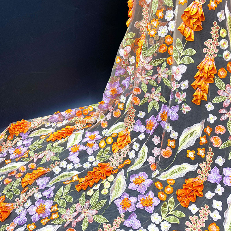 Hoge dichtheid gele windgong h - Embroidery Yellow Flower recensie en prijs