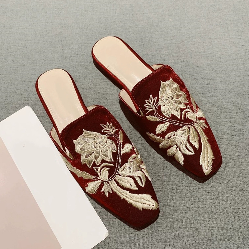2026 Nieuwe Dames Schoen Retro - Embroidery Design Free recensie en prijs