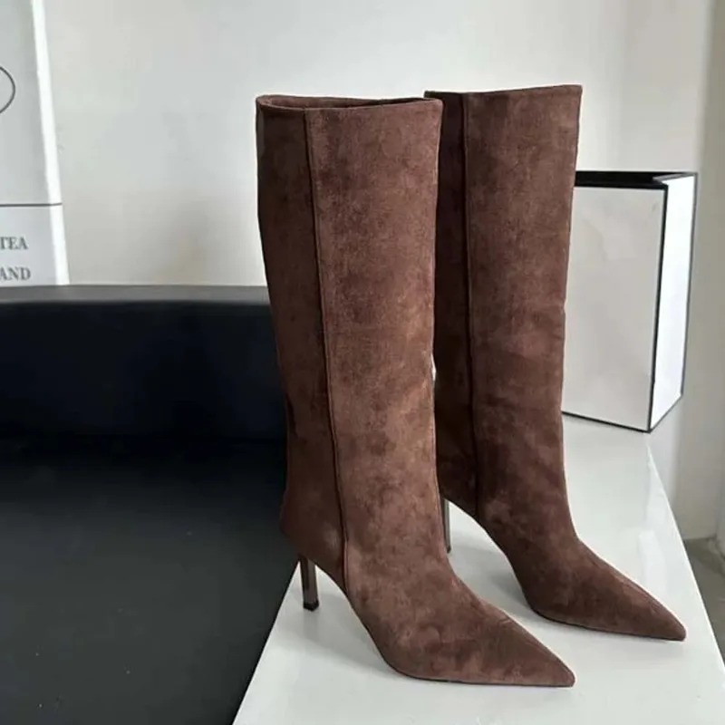 Luxe Vrouwen Lange Laarzen Mod - Embroidery Design Free recensie en prijs