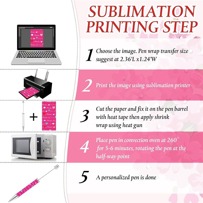 Sublimatie kralenbalpennen Met - Transfer Pen Ink recensie en prijs