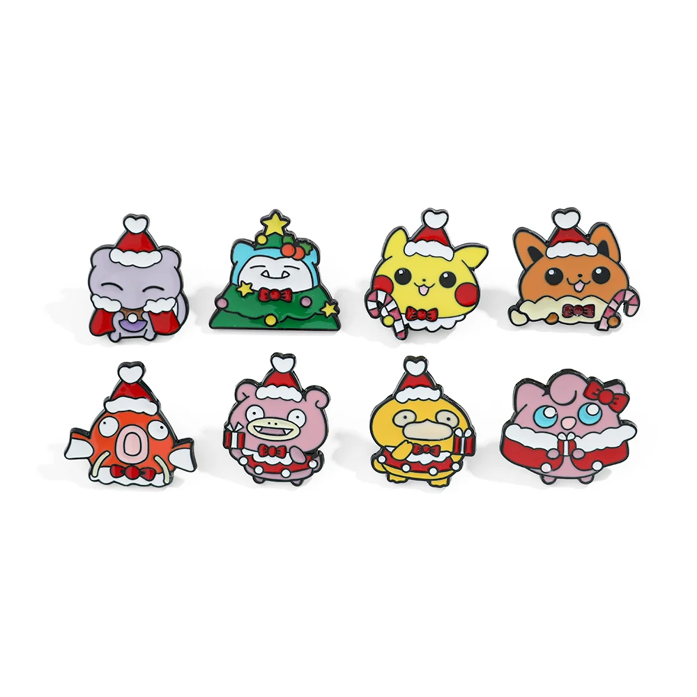 8 stuks Kerst Slowpoke Broche  - Embroidery Tulle recensie en prijs