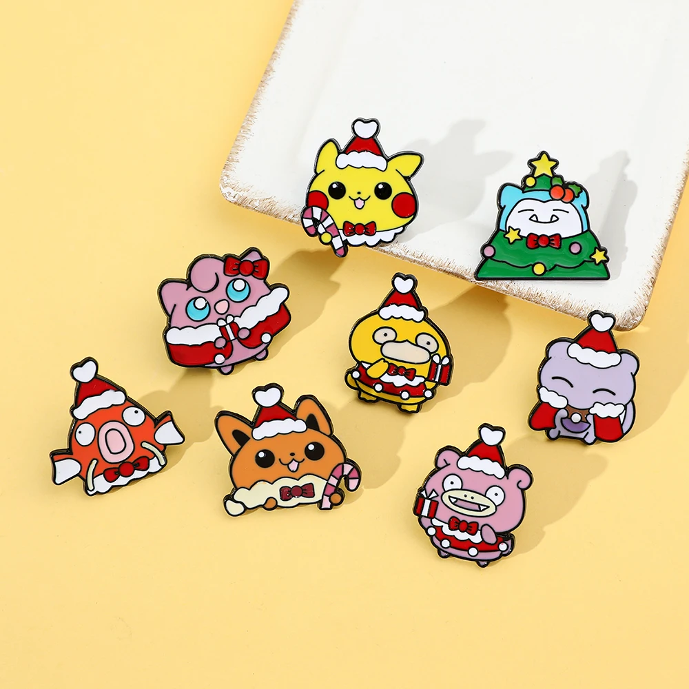 8 stuks Kerst Slowpoke Broche  - Embroidery Tulle recensie en prijs
