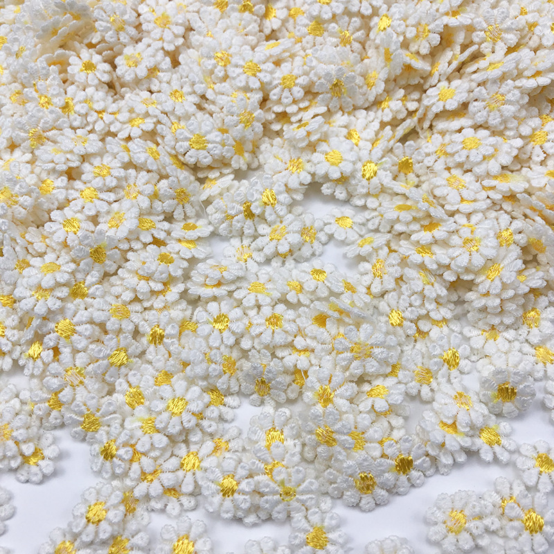 50 STUKS Borduren Wateroplosba - Embroidery Yellow Flower recensie en prijs