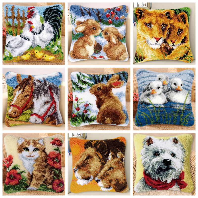 Konijn Paard Latch Hook Kits S - Embroidery Horse recensie en prijs