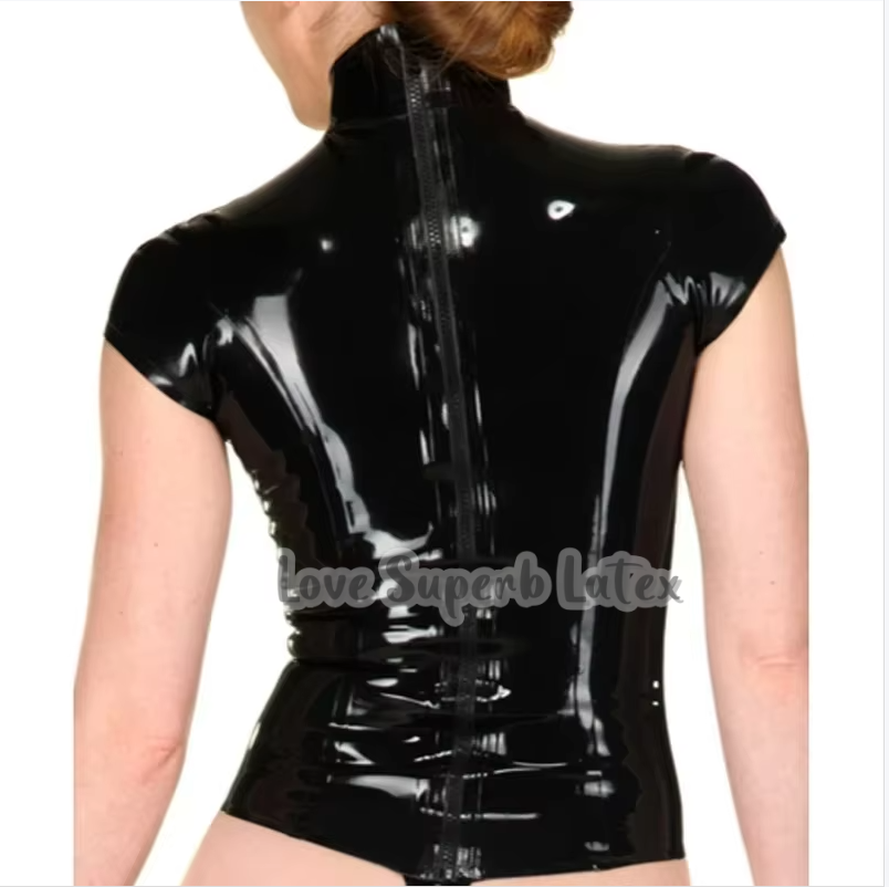 Sexy Zwarte Vrouwen Latex Kort - Embroidery Art Painting recensie en prijs