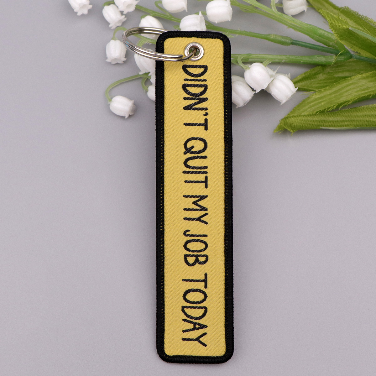 Spaanse citaten sleutelhanger  - Embroidery Quote recensie en prijs