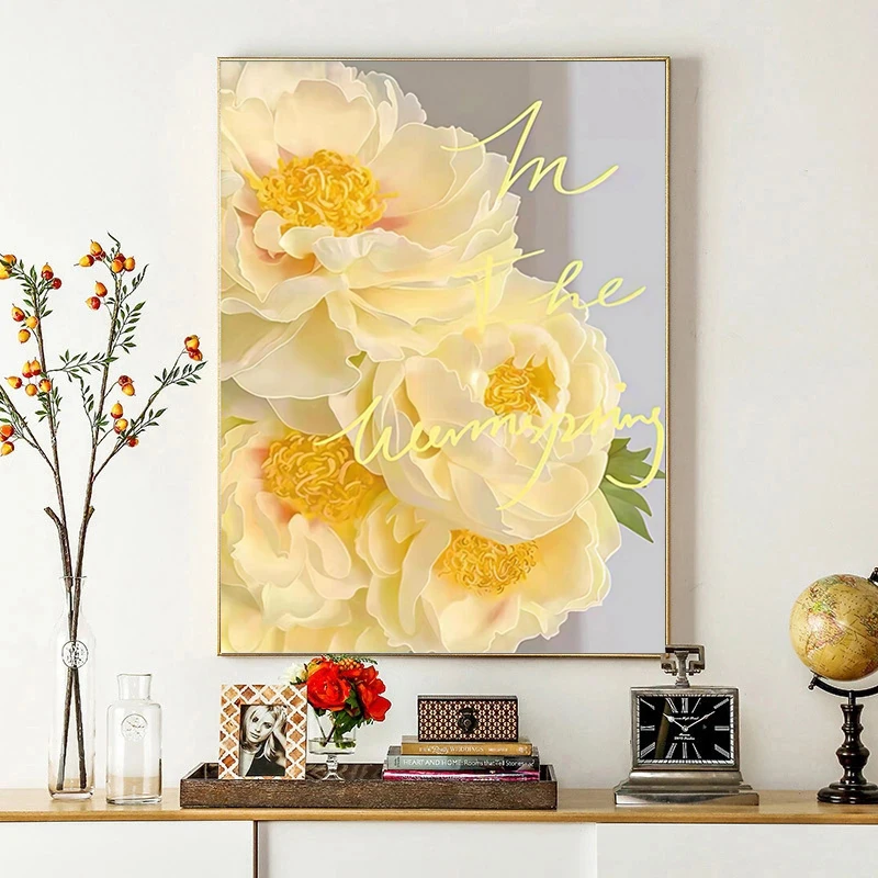 Gele bloemen 5D Diamond schild - Embroidery Yellow Flower recensie en prijs