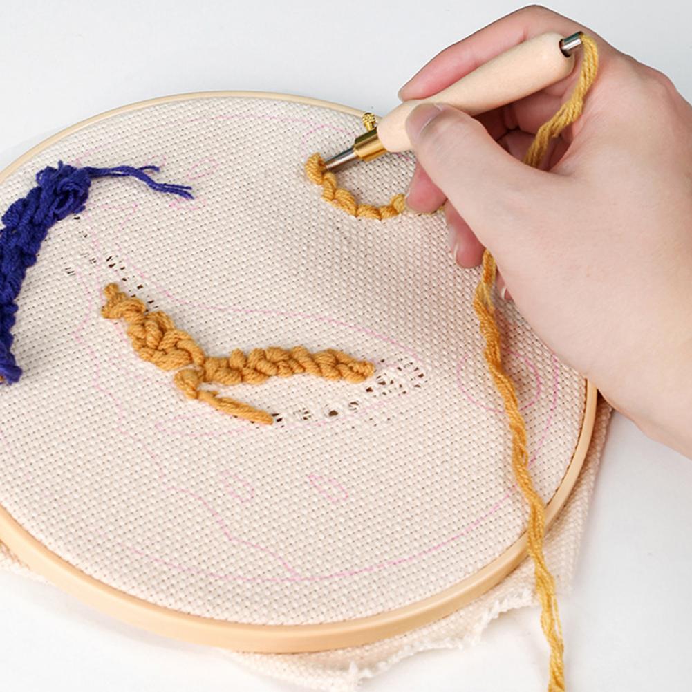 Borduurnaald Houten handvat Br - Embroidery Needle recensie en prijs