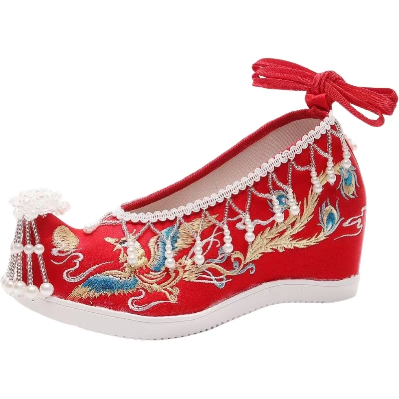 Vrouwen Nieuwe Rode Geborduurd - Embroidery Beads recensie en prijs