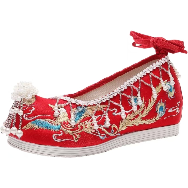 Vrouwen Nieuwe Rode Geborduurd - Embroidery Beads recensie en prijs
