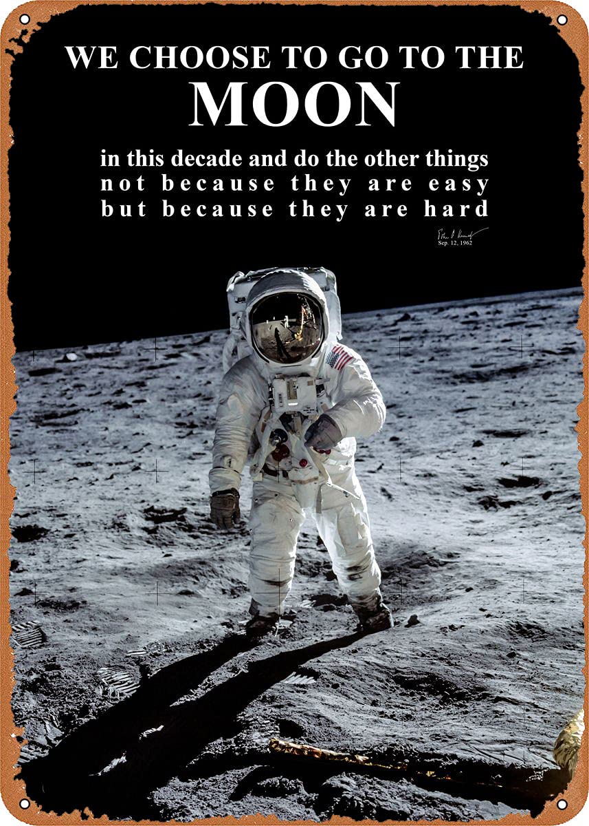 Apollo 11-maanlanding JFK meta - Embroidery Wall Art recensie en prijs