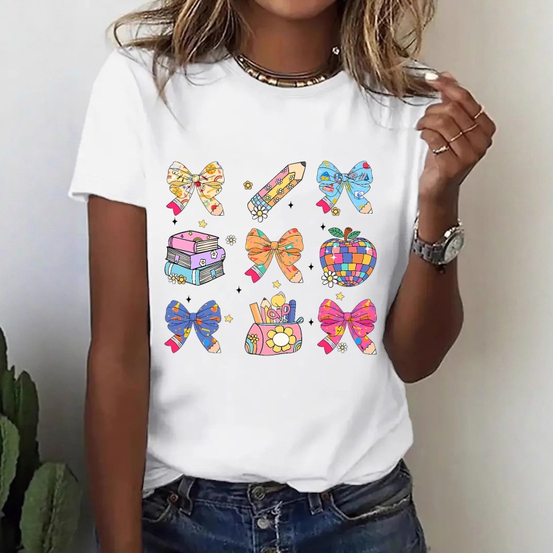 Schattige school-stijl strik h - Transfer Pen Ink recensie en prijs