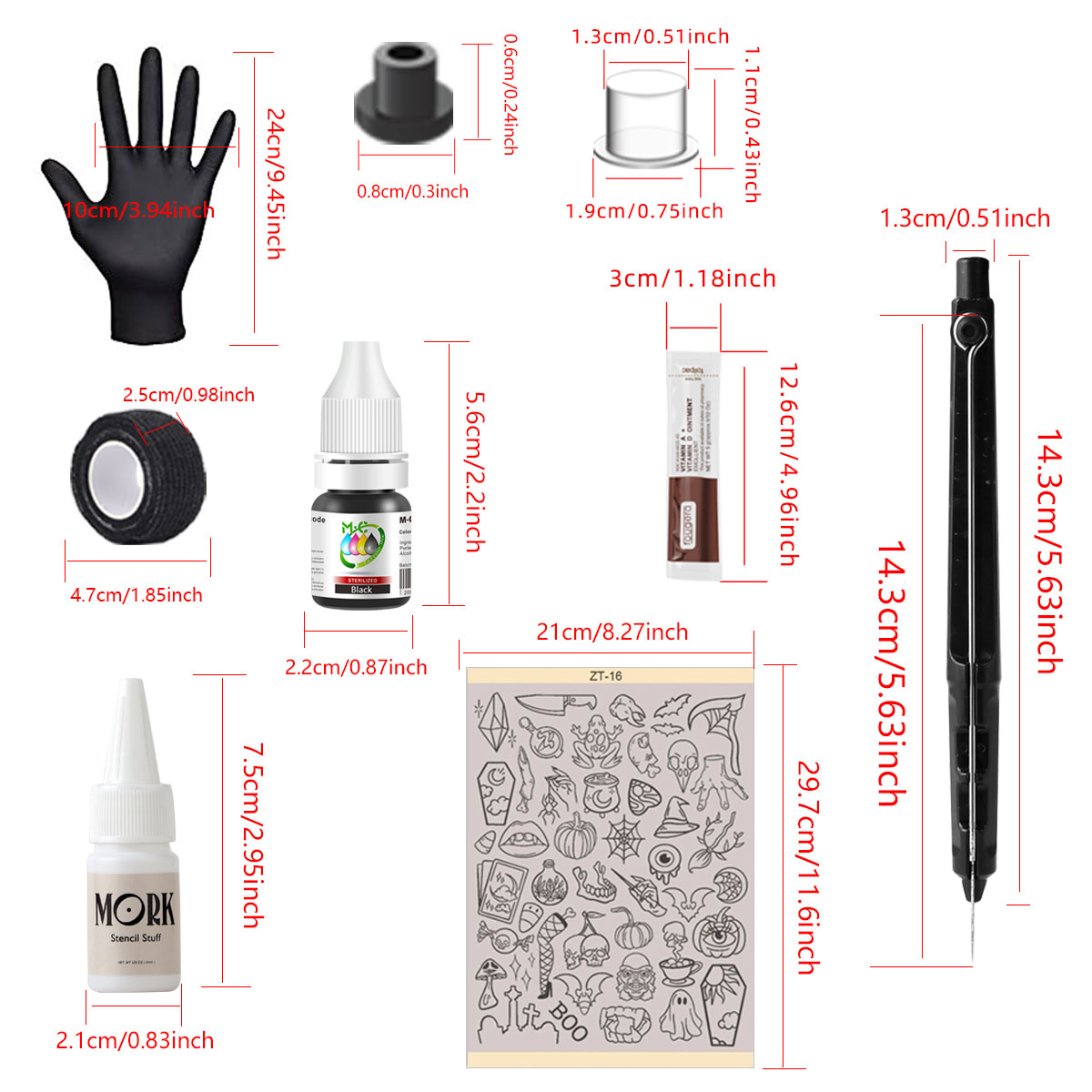 Complete tattoo-benodigdhedenk - Transfer Pen Ink recensie en prijs