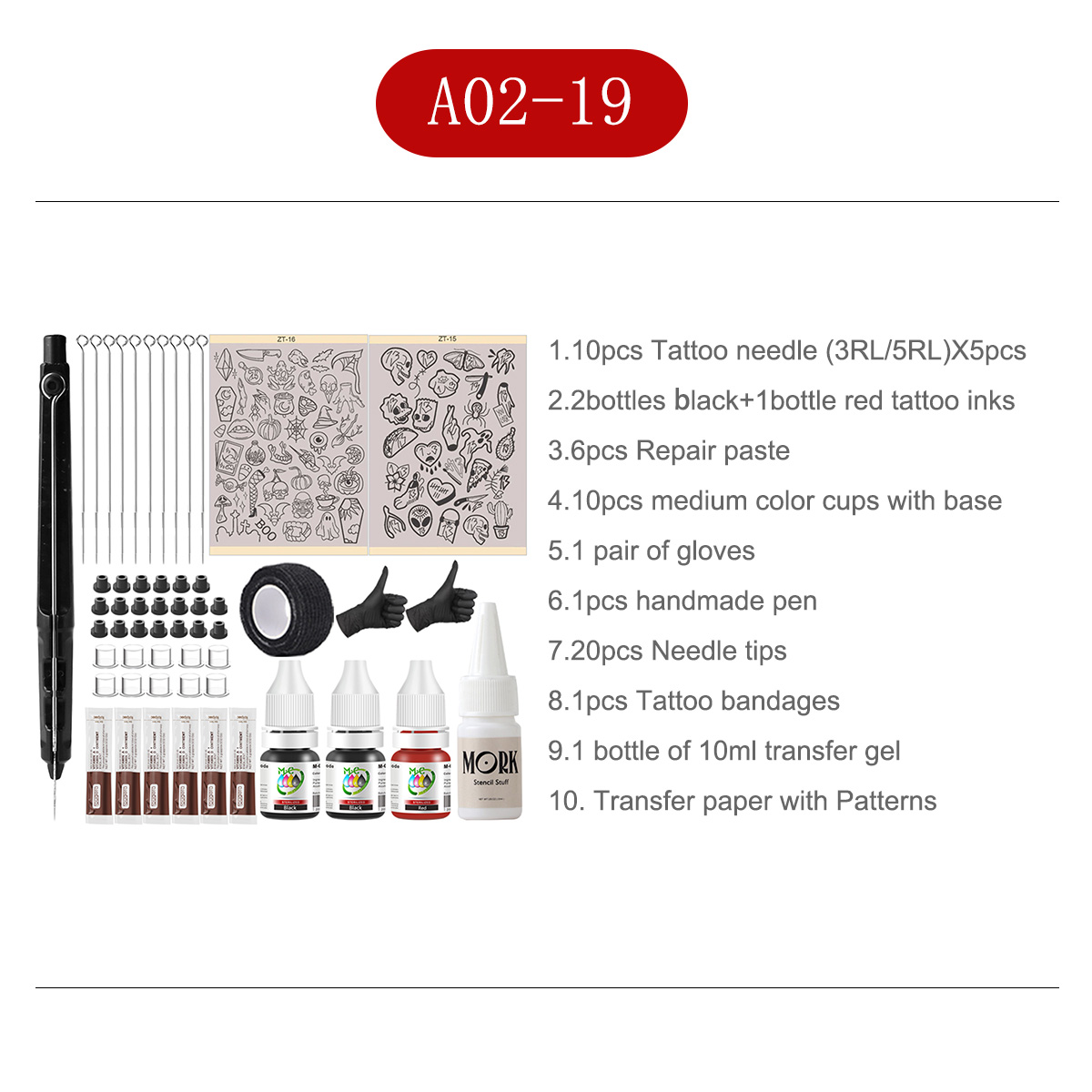 Complete tattoo-benodigdhedenk - Transfer Pen Ink recensie en prijs