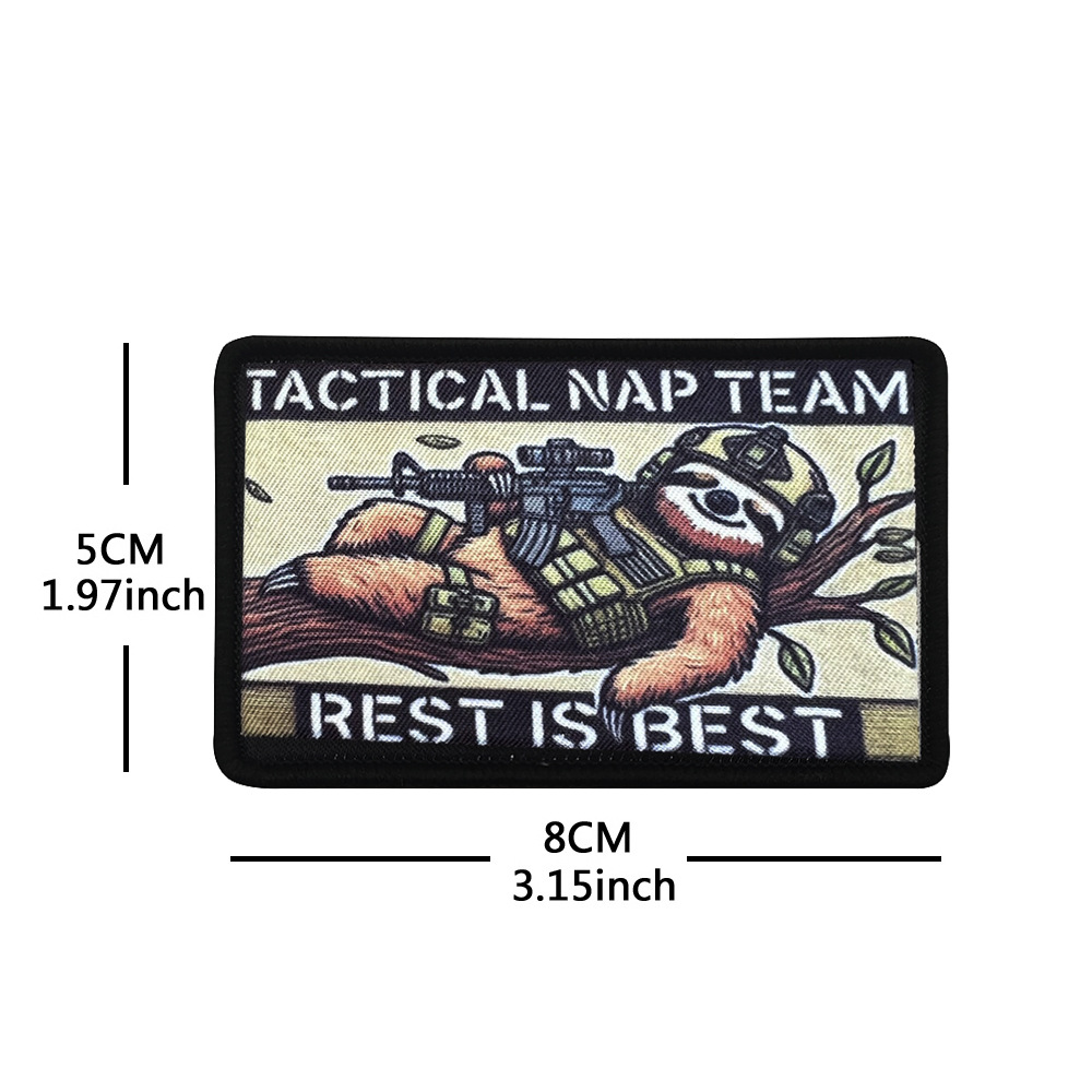 Grappige dieren morale patches - Embroidery Quote recensie en prijs