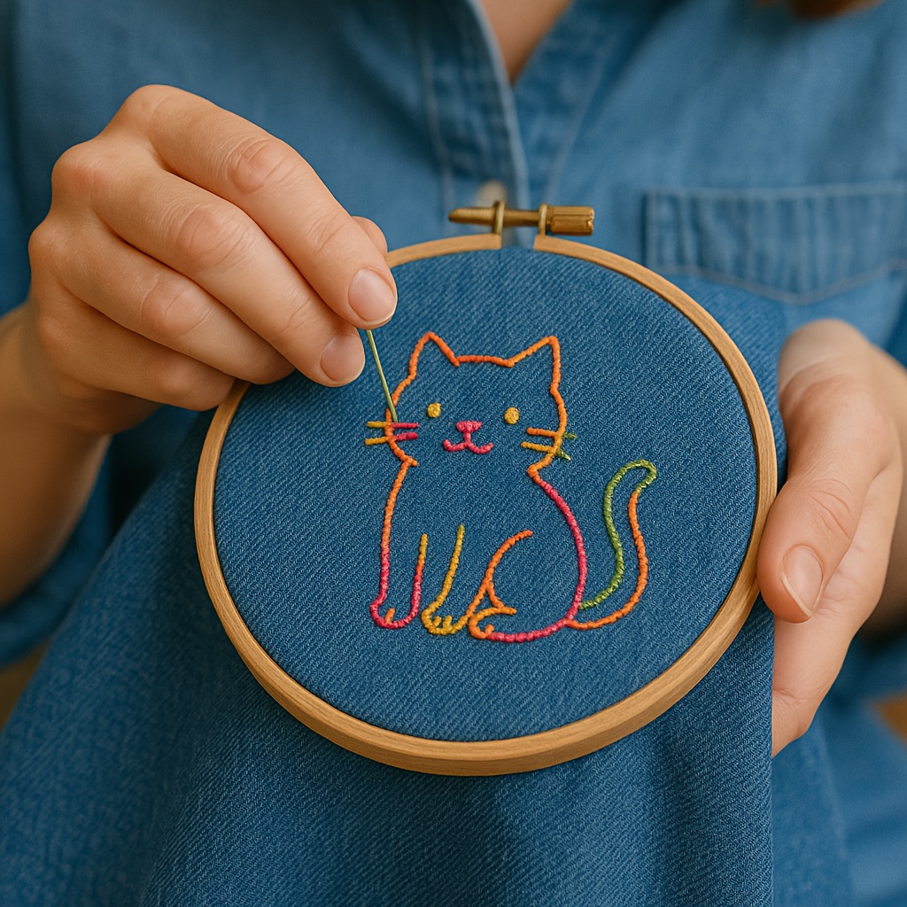 2-delige wateroplosbare borduu - Embroidery Web recensie en prijs