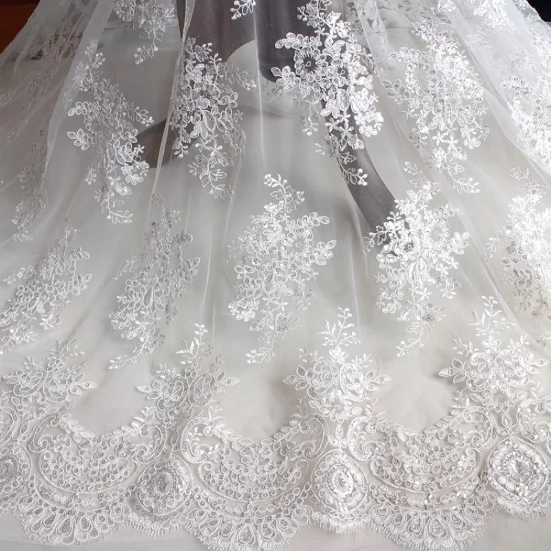 Pailletten geborduurde kant st - Embroidery Web recensie en prijs