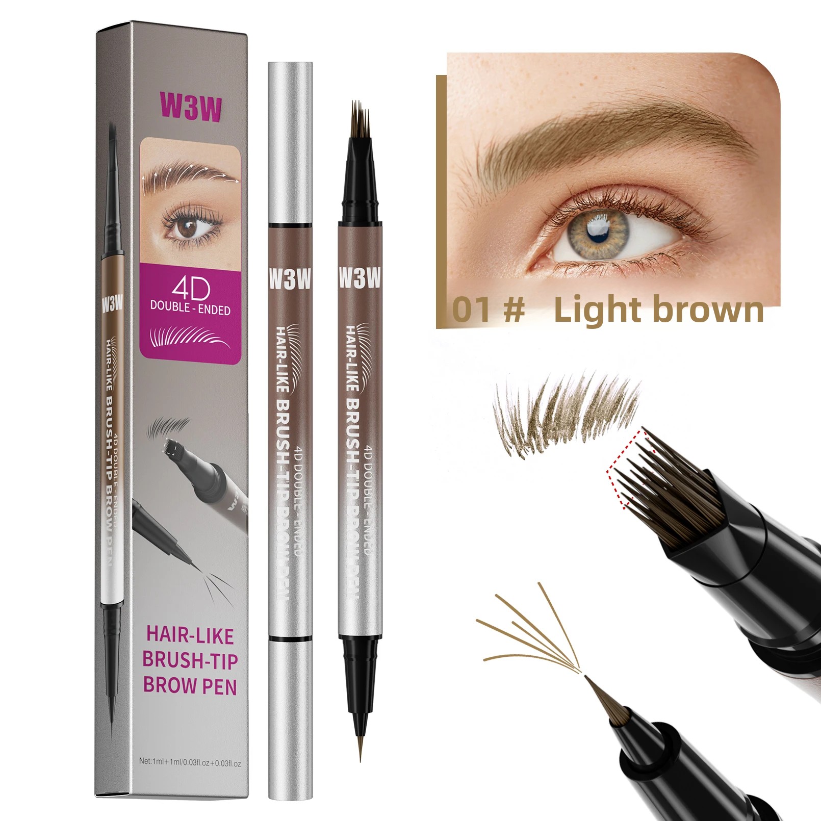 W3W Micro Needle Engraved Doub - Transfer Pen Ink recensie en prijs